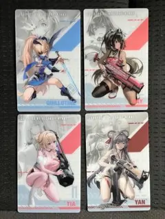 NIKKE ガンガールメタルカード ギロチン ティア ヤン BAY まとめ売り