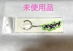 X-girl キーホルダー【黄緑色】