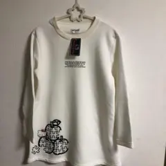 新品　ハローキティ　M スウェット　トレーナー　チュニック　裏起毛
