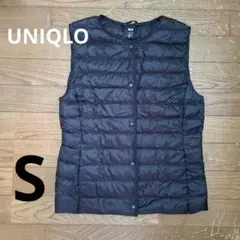 ユニクロ ウルトラライトダウン コンパクトベスト ダウンベスト S 美品
