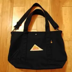 KELTY ケルティコーデュラナイロン2wayトートバッグ　2S 15L黒
