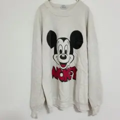 【USA製】80s ディズニー ミッキーマウス スウェット キャラクター