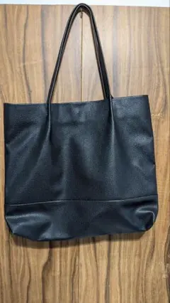 GLOBAL WORK ブラック トートバッグ