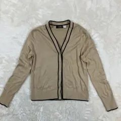 LAUREN RALPH LAUREN カーディガン ツートンカラー M