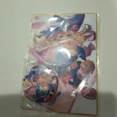 MAGi ARTSブラックマジシャンガール特典色紙＆缶バッチ
