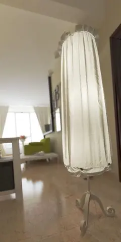 IKEA LYRIK フロアランプ ホワイト