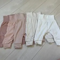 フォールドオーバーウエストパンツ5本セット