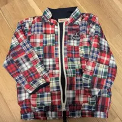 MIKIHOUSE チェック柄ジャケット男の子100