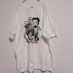 Tシャツ ベティ・ブープ プリントTシャツ ホワイト XL
