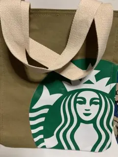 海外スターバックス トートバッグ (ランチバッグ) 茶色②