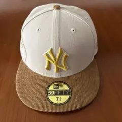【美品】NEW ERA 59FIFTY ヤンキースキャップ 7 3/8