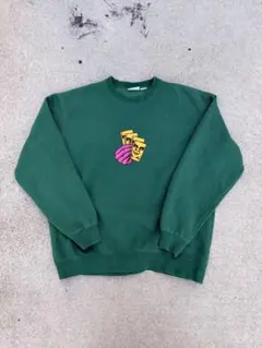 希少 OBEY グリーン スウェット Lサイズ