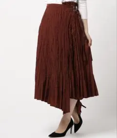 【美品、匿名配送、即日配送】SNIDEL プリーツスカート　結婚式スカート