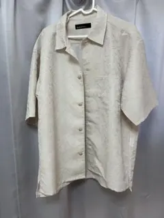 UNITED ARROWS 半袖シャツ ベージュ 白