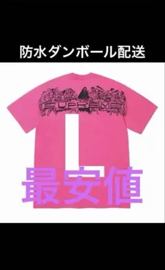 Supreme Supper Tee ピンク　Lサイズ　PINKのサムネイル