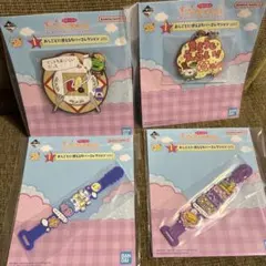 新品★たまごっち　一番くじ　I賞 4点　ラバータイ　キーホルダー　コースター