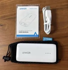 ANKER 321 Power Bank モバイルバッテリー　ホワイト