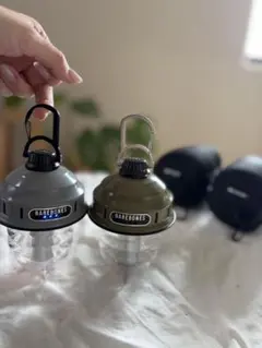 LEDオーロラランタン KOHAKU ブラック ebi ホワイト 防災用 BBQ - メルカリ