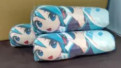 初音ミク　Projectdiva mega mix　ブランケット×3
