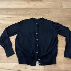 UNIQLO 黒 長袖カーディガン M