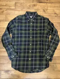 【美品】Barbour チェックボタンダウンシャツ