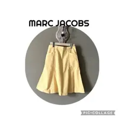 MARC JACOBS ストライプ フレアスカート イエローのサムネイル