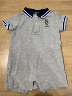 Ralph Laurenグレー ポロシャツ ロンパース
