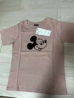 Disney ミッキーマウス Tシャツ 130cm ピンク