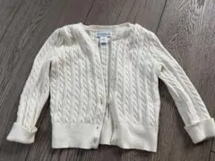 Ralph Lauren 12M アイボリー カーディガン