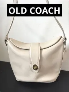 美品 希少 OLD COACH オールドコーチ　ターンロック ショルダーバッグ