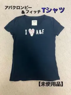 Abercrombie & Fitch Tシャツ L ネイビー