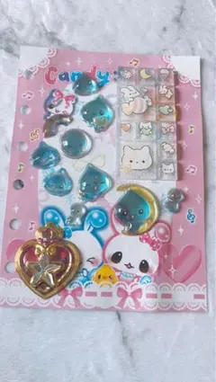 しずくちゃんボンボンドロップシール　タイルシールなど　おすそわけ