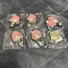 スパイファミリー H賞 ラバーストラップ　アーニャ　ロイド　ヨル