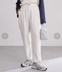 CIAOPANIC TYPY 楽ちん美脚イージーケアテーパードパンツ L