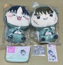 フリューくじ　忍たま乱太郎　ふんわり桜もちぴこの段　中在家長次　七松小平太