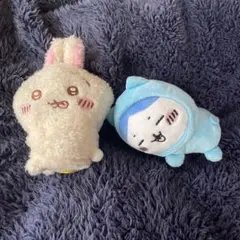 ちいかわ うさぎ ハチワレ マグネットぬいぐるみ 2点セットのサムネイル