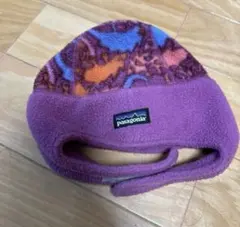 patagonia フリース帽子 キッズ XS 古着