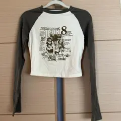 ロンT Y2K ラグラン 長袖 Tシャツ XXXL - メルカリ