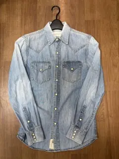 Denimu&Supply Ralph Lauren　デニムシャツ　ダメージ加工のサムネイル