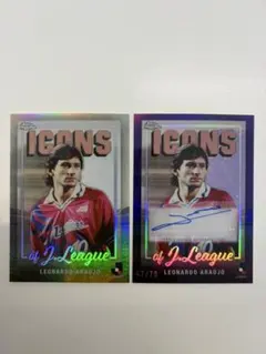2026Topps Chrome Jリーグ レオナルド 直筆サイン シリアル