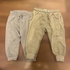 キッズ ロングパンツ 2枚セット