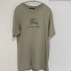 米国製 Burberry LONDON 刺繍ロゴTシャツ Mのサムネイル