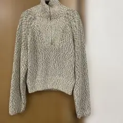 Searoomlynn ネップミックスラグランZipプルオーバー
