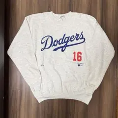野茂英雄　ドジャース　プリント　スウェット　ホワイト　裏起毛　B4210 2026年最新】野茂 スウェットの人気アイテム - メルカリ