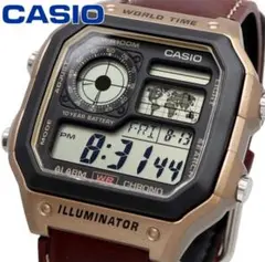 CASIO ワールドタイムAE-1200WHL-5AV [並行輸入品]