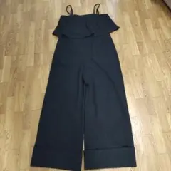 BONLECILL ツイードフリルビスチェオールインワン