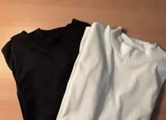 最終SALEです！ユナイテッドアローズ2ブランドモックネックT シャツ2枚セット