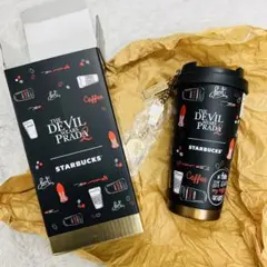 Starbucksスタバ プラダを着た悪魔2 マグカップ ブラック 黒 - メルカリ
