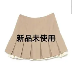 ANDMARY Dida pleats flare skirt - メルカリ