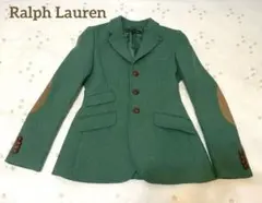 【極美品】ポロラルフローレン ジャケット くるみボタン エルボーパッチ 極美品】ポロラルフローレン ジャケット くるみボタン エルボー